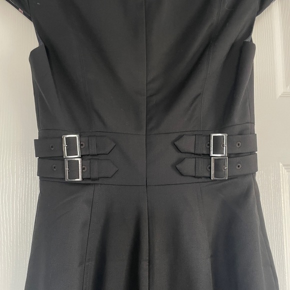 TED BAKER LONDON AGNES BUCKLE WAIST SHEATH PENCIL DRESS SIZE TB 0 NWOT - Picture 6 of 8